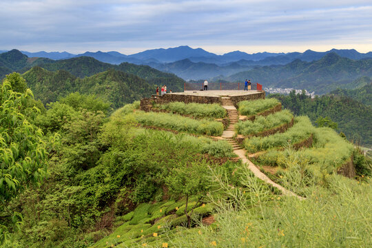 歙县石潭村下汰观景台