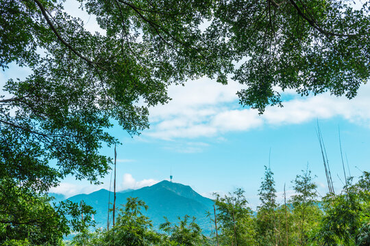 高山上的流云