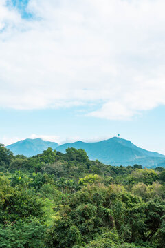 凤铃台观景台视角风景