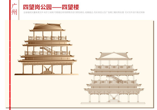 廣州四望崗公園四望樓