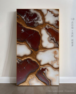 石紋抽象大理石掛畫