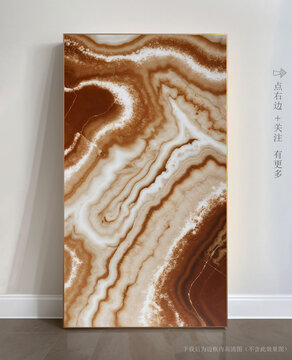 奢華大理石紋玄關(guān)背景墻
