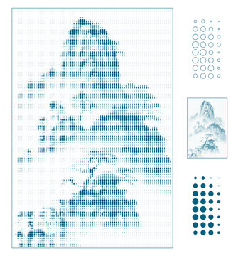 山水鋁單板沖孔圖案