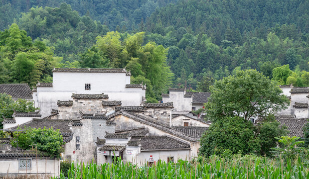 西递古村落