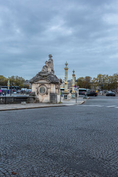 法国巴黎香榭丽大街城市景观