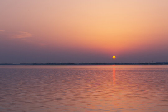 夕阳日落晚霞黄昏天空