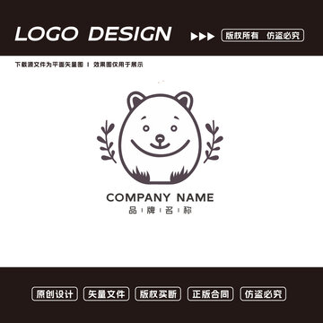 熊logo標志