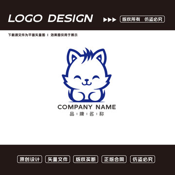 小猫logo标志