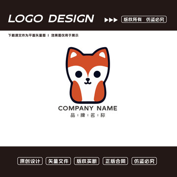 卡通logo标志