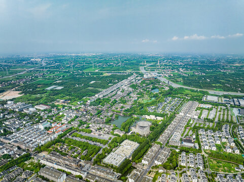 乌镇城市大景