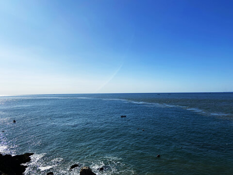 黄渤海分界线景区