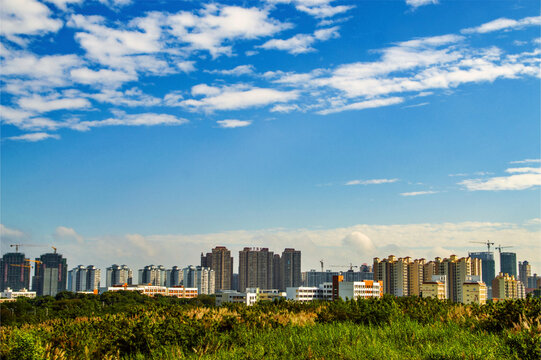 城市居住小区住宅楼