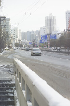 太原市雪景