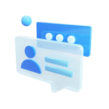 3D商務(wù)金融理財(cái)基金元素