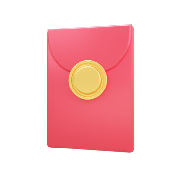 3D新年紅包圖標(biāo)元素