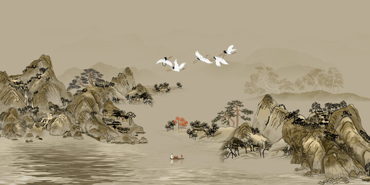 山水畫