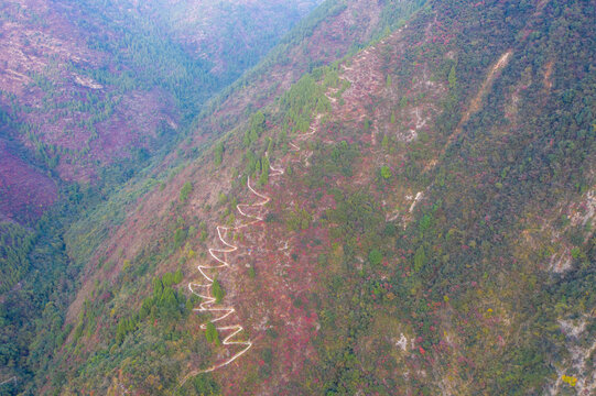 户外大山徒步路线