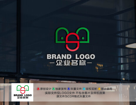 DS字母LOGO字母DS标志