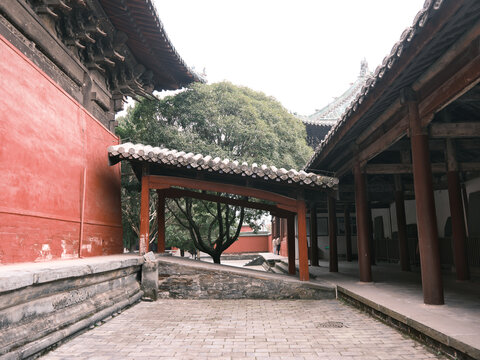 四川平武报恩寺明代建筑