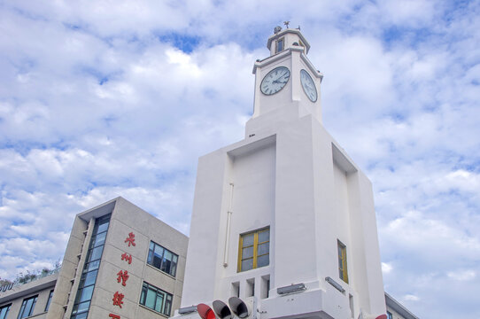 泉州西街钟楼风景