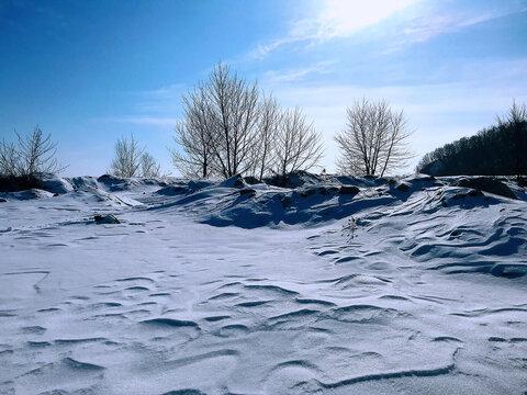 冬日雪景