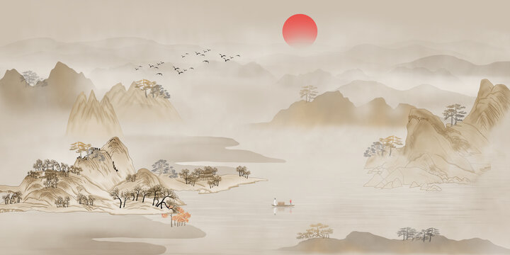 古典山水畫