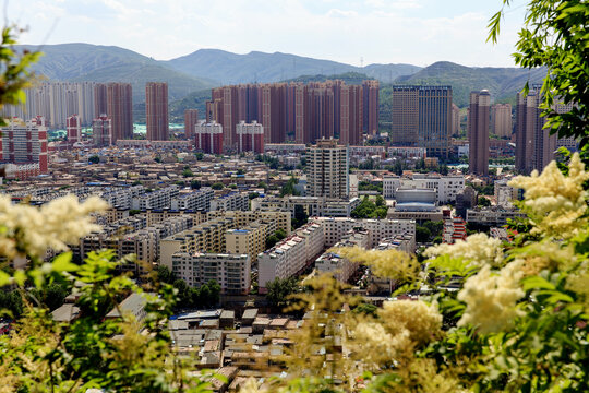 青海西宁城市风光