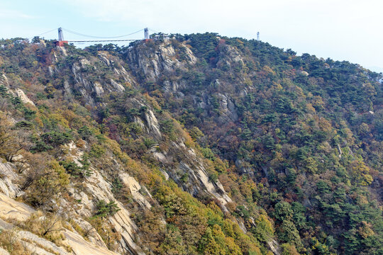 秋日蒙山风光