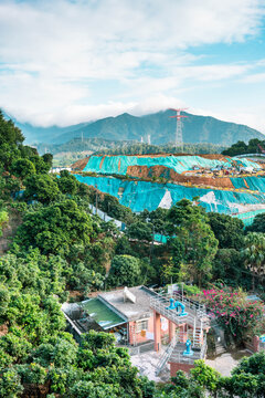 深圳淘金山绿道风景