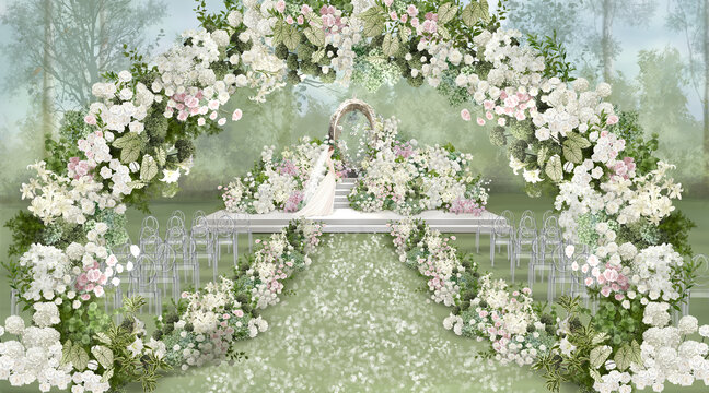 法式草坪婚礼