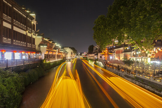 秦淮河夜景