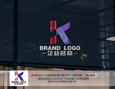 KT字母LOGO字母KT标志