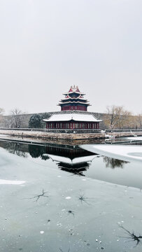 故宫紫禁城雪景