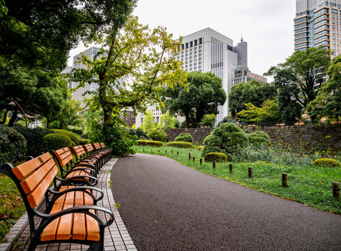 东京日比谷公园一角