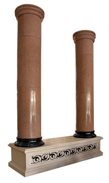 柱体柱子罗马柱圆柱石柱