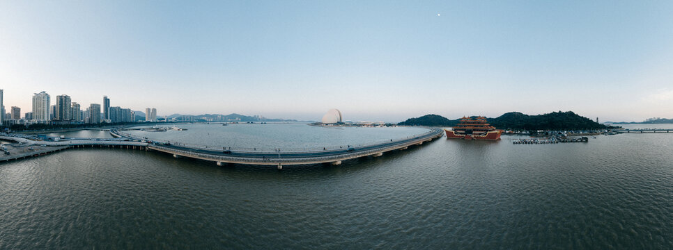 珠海野狸岛公园全景