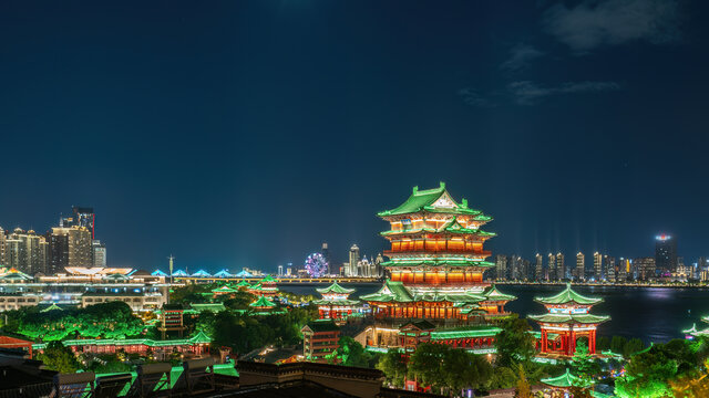 南昌滕王阁夜景