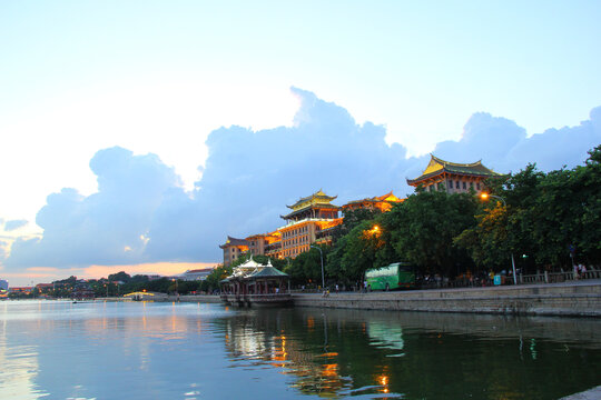 厦门集美嘉庚学村校园建筑风景