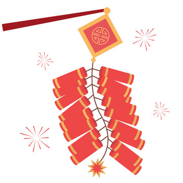 新年節(jié)日鞭炮