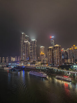 重庆渝中区夜景