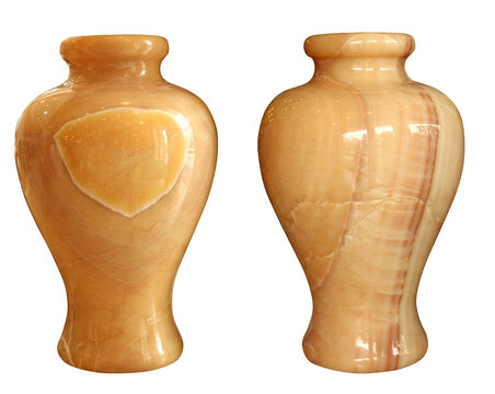 玉石花瓶石材工艺品花樽