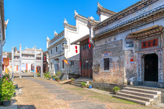 隆里古城街道