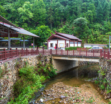 北帝山旅游风景区入口