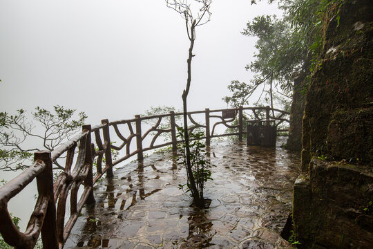 北帝山景区登山步道