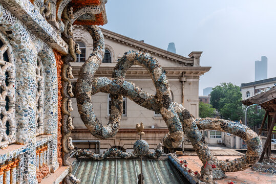 中国天津瓷房子建筑外部