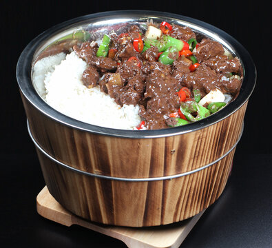 血鴨木桶飯