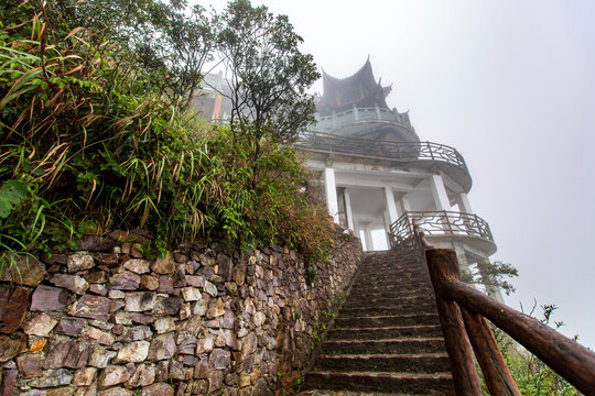 北帝山旅游风景区观景台