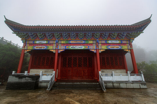 北帝山旅游风景区财神殿