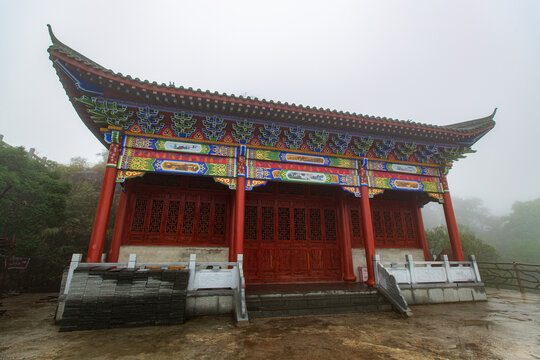 北帝山风景区财神殿