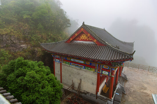 北帝山旅游风景区财神殿